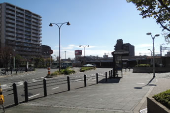 加島駅前ロータリー～JR東西線加島駅東口